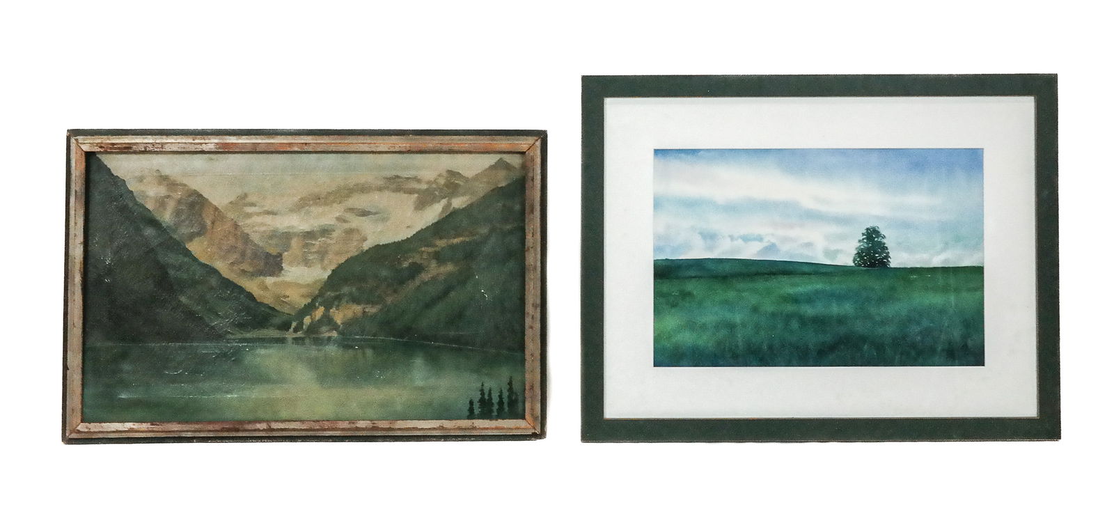 2 Framed Original Landscape Paintings (1 of 7)