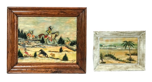 2 Framed Original Oil Paintings