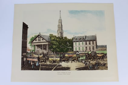 Louis AUGIER: NY in 1831 - 300+ Engravings