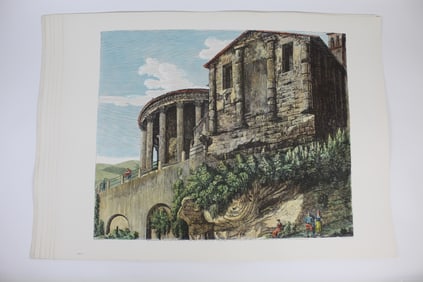 Luigi ROSSINI: "...della Dea Albunea" - 6 Engrav.