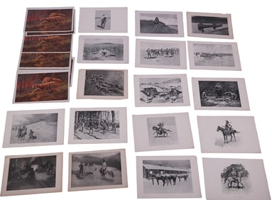 Group of 18 Reproduction Art Prints