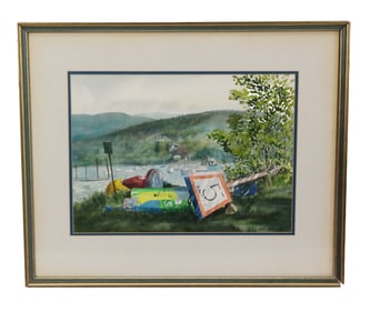 Wini SMART: Harbor Scene - Watercolor