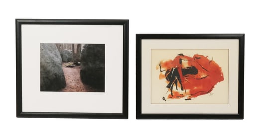 2 Original Works, Photo & Print