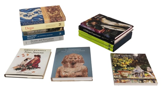 Collection of Hardcover Art Books (11)