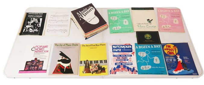 Group of Music Books & Sheet Music (21)