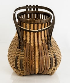Leon NIEHUES Woven Oak Basket