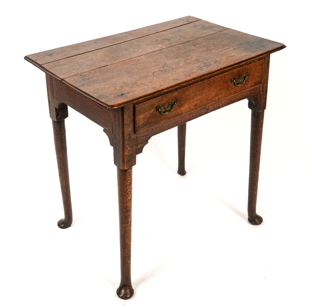 Antique Queen Anne Walnut Table (1 of 15)