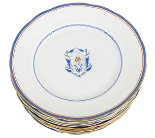 Booths Heraldic Porcelain Plates, 14