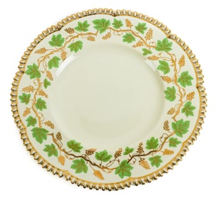 Cauldon for Tiffany & Co. Dinner Plates, 12