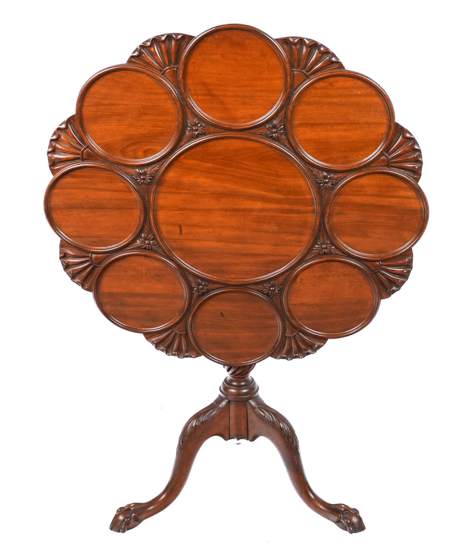 George III Mahogany Tilt-Top Supper Table (1 of 8)