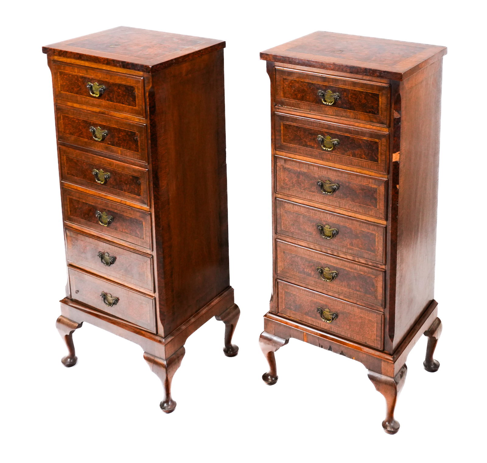 Pair Of Queen Anne Lingerie Chests (1 of 10)