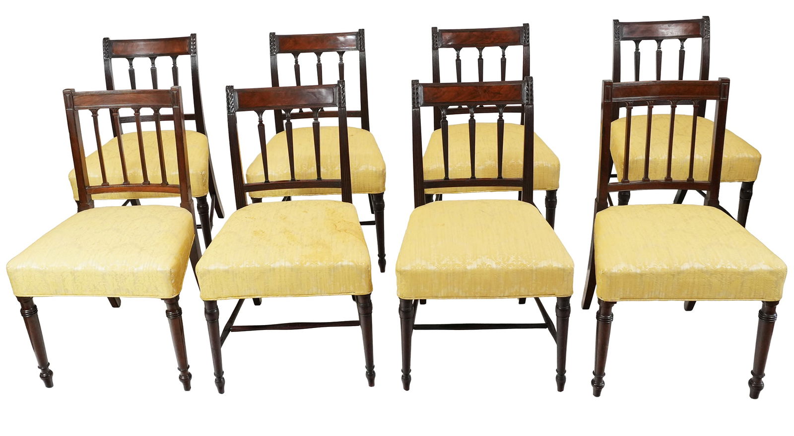American Set Of Eight Dining Chairs (1 of 11)
