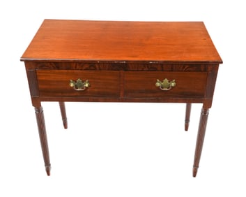 Federal Mahogany Two-Drawer Server