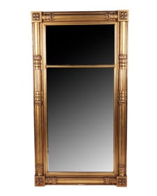 Federal Gilt Painted Mirror