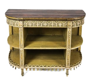 George III Demilune Desserte Server