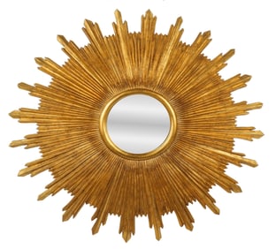 Gilt Sunburst Mirror