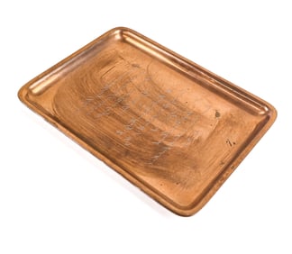 Tiffany & Co. Bronze Printing Plate as a Dish