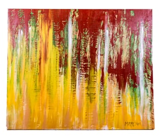 David J. MARCHI Fall Abstract Acrylic on Canvas