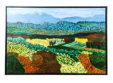 Leni BERLINER Landscape Acrylic on Canvas