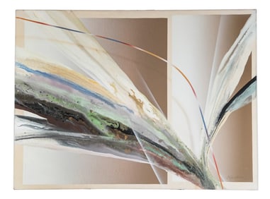 Elba ALVAREZ Abstract Acrylic on Canvas