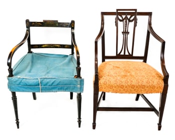 Two American Armchairs