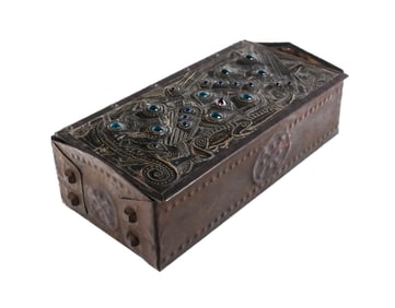 Alfred Daguet Art Nouveau Repousse Box