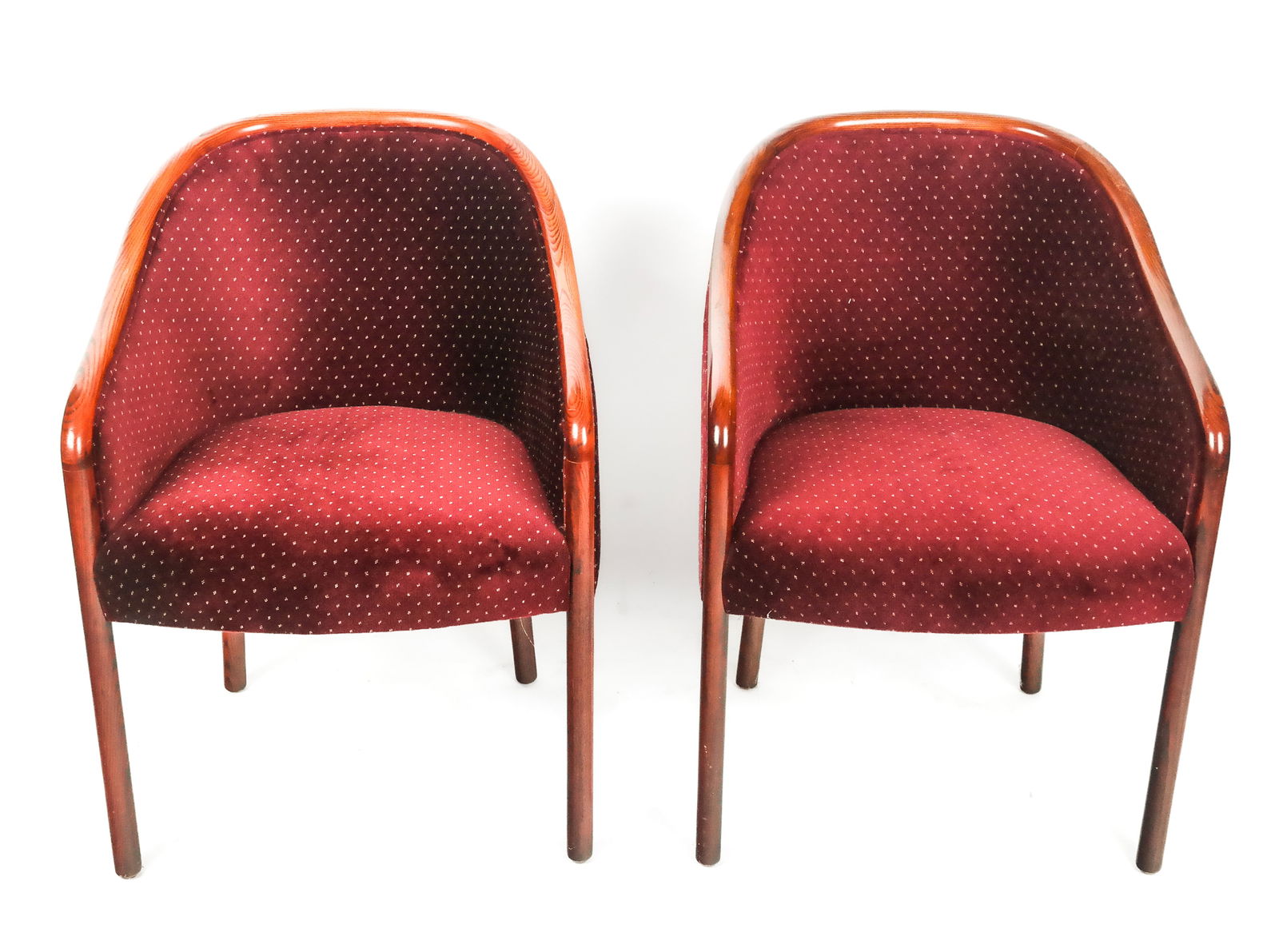 Ward Bennett Design Brick Associates Tub Chairs, 2 (1 of 8)