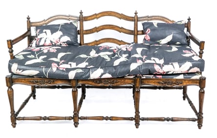 Country Three Seat Hall Bench