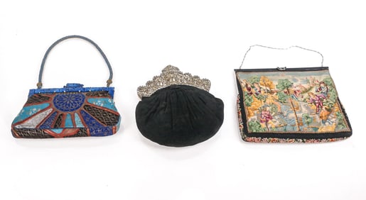 Three Vintage Purses