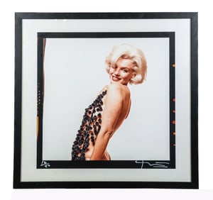 Bert STERN, "Marilyn with Chenille Scarf"