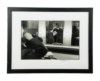 Alfred WERTHEIMER "Elvis Final Touch" Silver Print