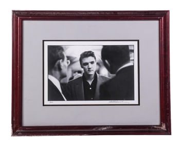 Alfred WERTHEIMER Silver Print of Elvis
