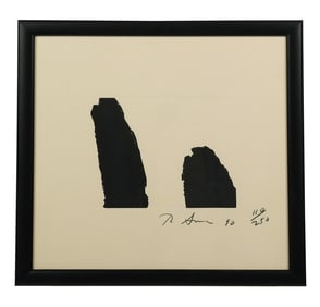 Richard SERRA "Fuck Helms" Screenprint