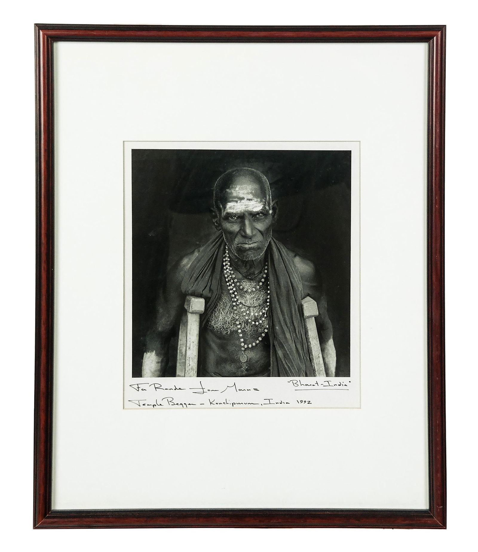 Marcus LEATHERDALE "Temple Begger" Gelatin Print (1 of 9)