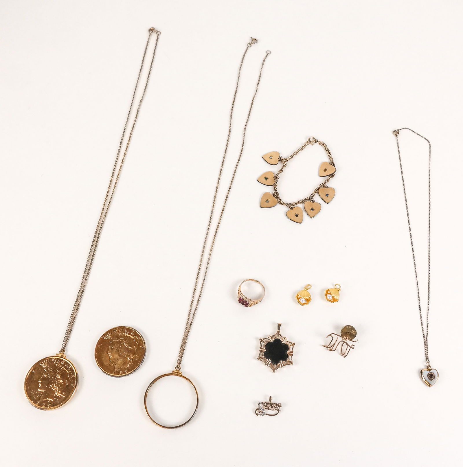 Assorted Gold-Tone Costume Jewelry (1 of 20)