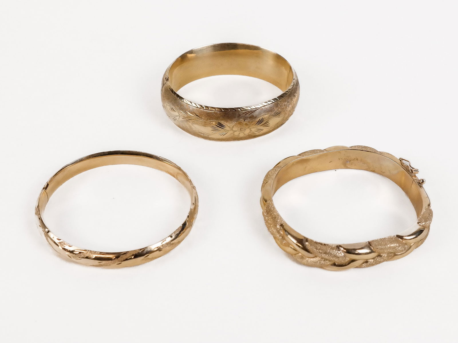 14K Gold Bracelets, 3 (1 of 15)