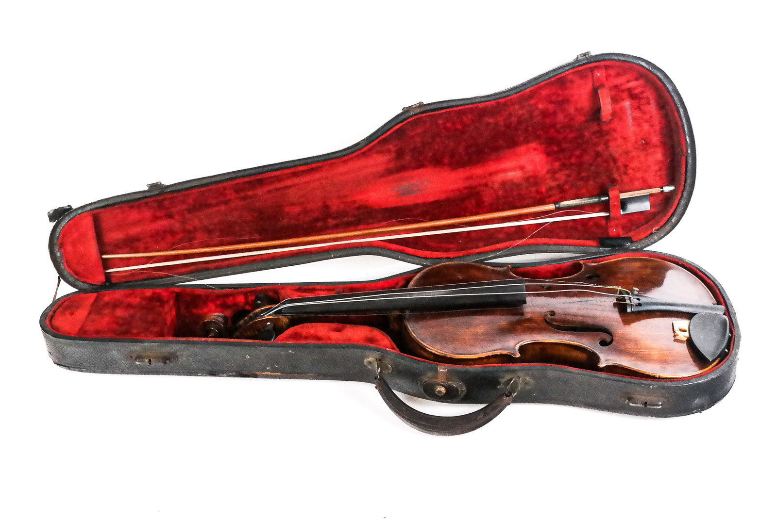 Johann Baptist Schweitze Antique Violin with Bow (1 of 18)