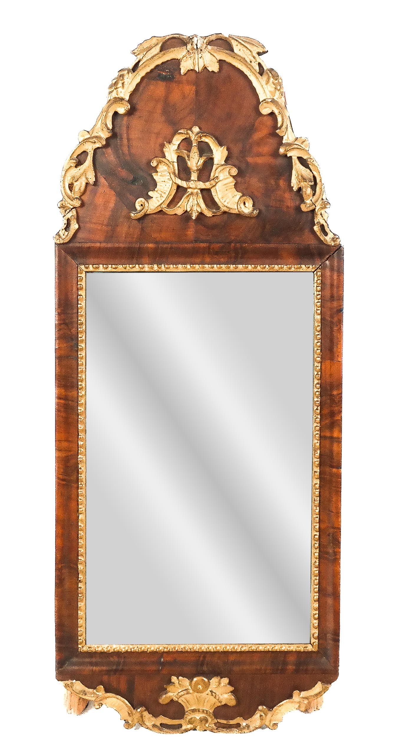 Antique English Column Mirror (1 of 6)
