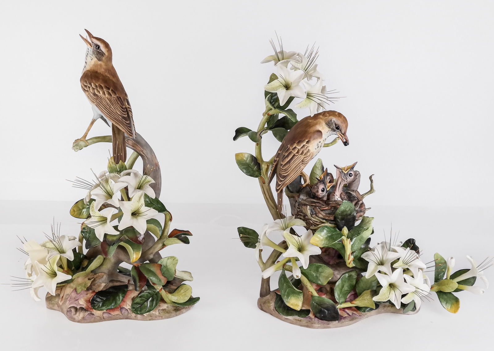 Boehm Two Limited Edition Figures "Wood Thrushes" (1 of 20)
