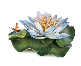 Boehm Limited Edition Figurine Blue Lotus Blossom
