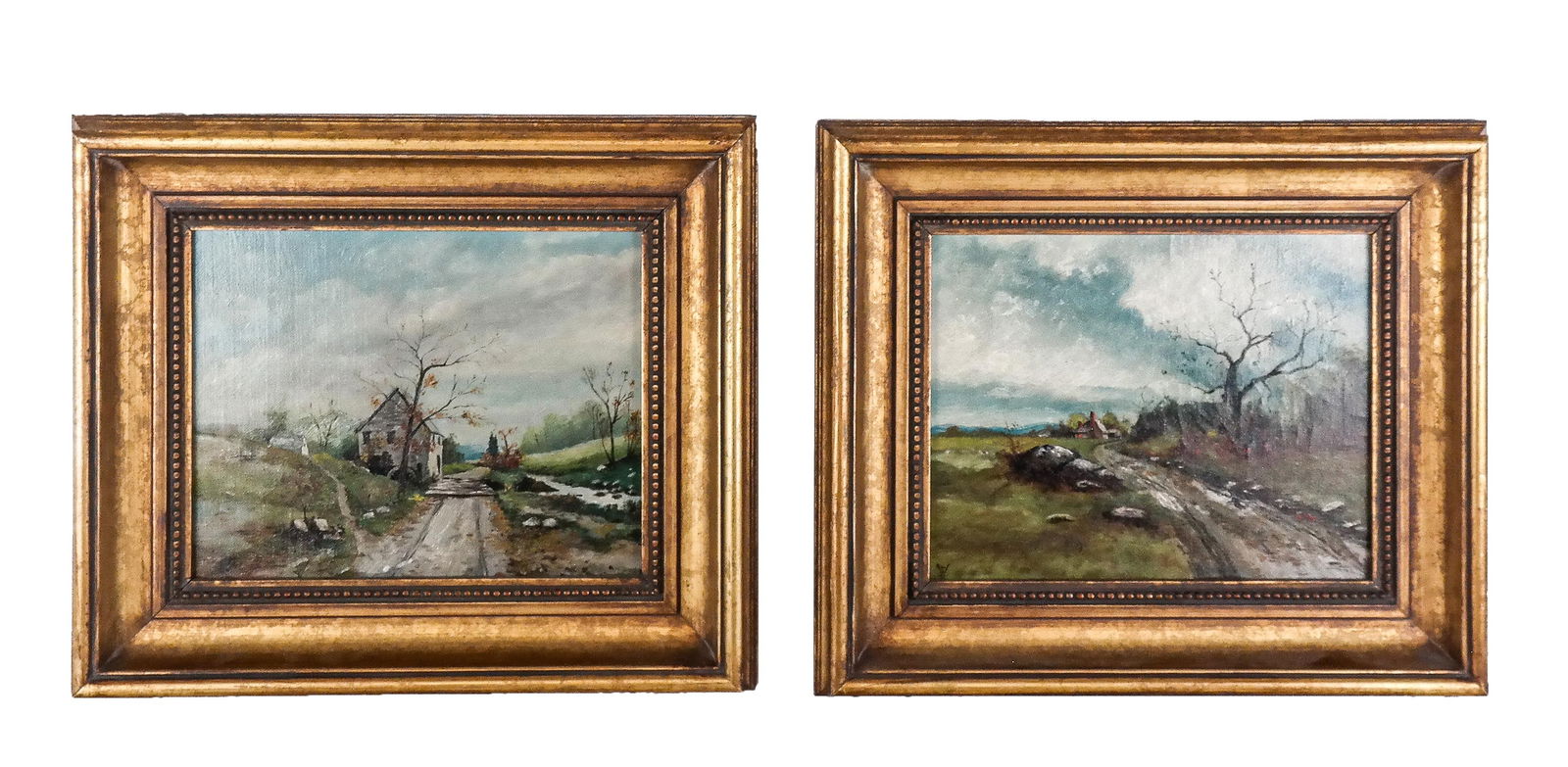 Two Oil on Canvas Landscapes (1 of 16)