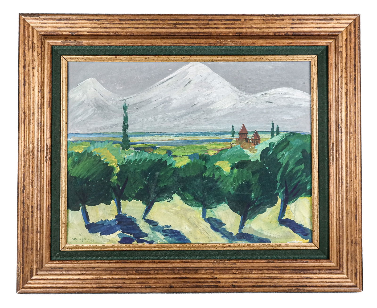Martiros SARIAN Gouache Landscape on Board (1 of 13)