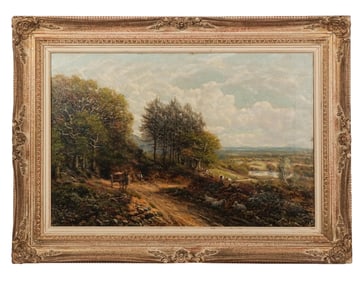 C.W. MOCA Oil on Canvas Landscape