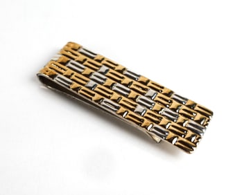 Tiffany & Co. Sterling Silver & Gold Money Clip