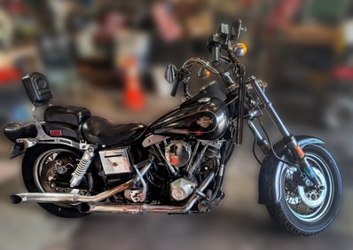 1983 Harley-Davidson Wide Glide Motorcycle