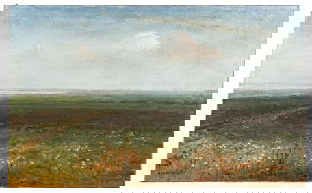 Georgii BASHINDZHAGIAN Oil on Canvas Landscape