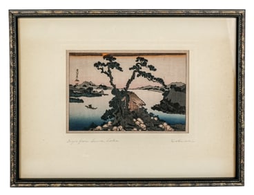 HOKUSAI Woodblock from 36 Views of Mount Fuji