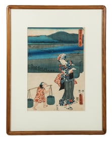 Utagawa KUNISADA Woodblock from 53 Stations