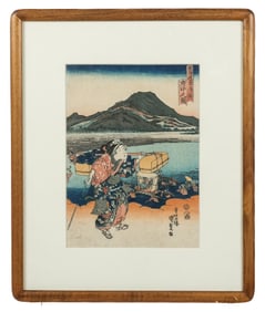 Utagawa KUNISADA Woodblock from 53 Stations