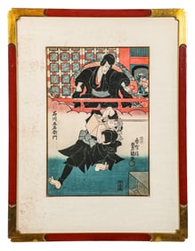 Utagawa KUNISADA, Ukiyo-E Woodblock Print